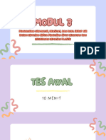 Tekmas Modul 3