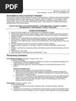 Download EHS Environmental Engineer in Shreveport Bossier City LA Resume Sheila Danzell by ShielaDanzell SN71297823 doc pdf