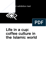 Life in A Cup Coffee Culture in The Islamic World Large Print Guide