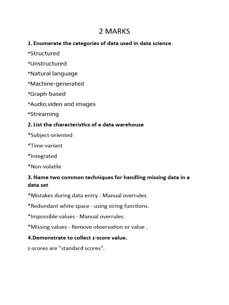 Data Science Concepts and Techniques | PDF | Linear Regression | Matrix ...