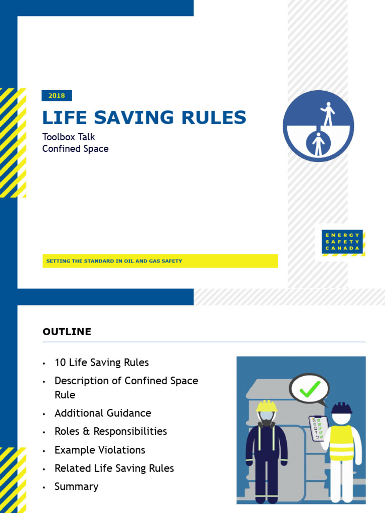 Lsr Confined Space Toolbox Talk Download Free Pdf Occupational