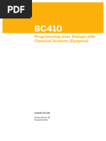 BC410 Course Outline