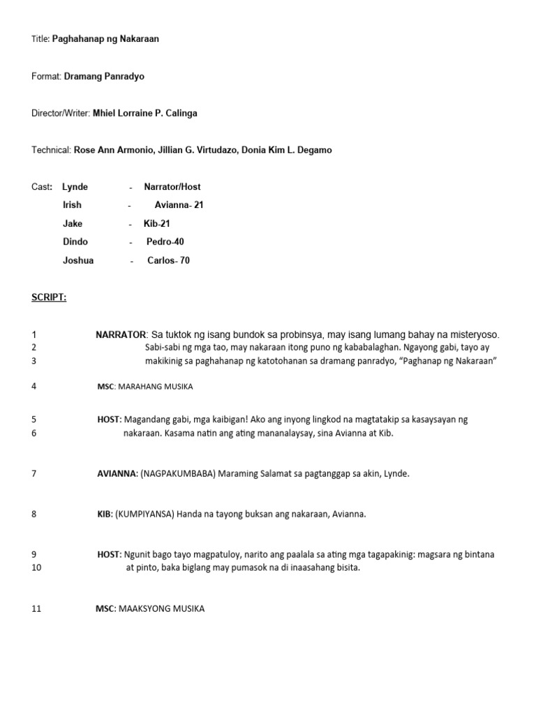 Script | PDF