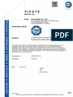 Single Glass IEC61215IEC61730 - 2023 12 18