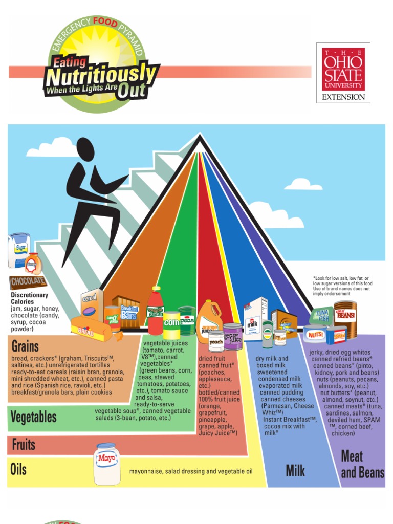 Emergency Food Pyramid | PDF