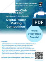 Digital Poster Making Competition Brocher