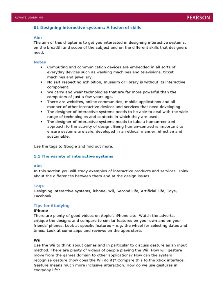 SN ch01 | PDF | Human–Computer Interaction | Graphical User Interfaces