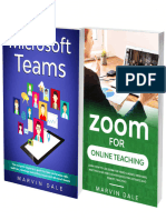 Dale, Marvin - Online Teaching Manual For Zoom and Microsoft Teams - 2 Books in 1 - The Complete Guide To Zoom and Microsoft Teams For Online Classes, Learning and Teaching (2020)