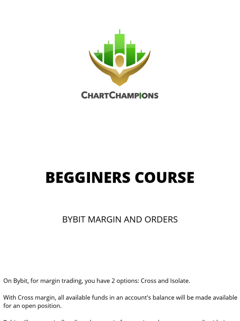 Bybit Margin and Orders | PDF | Order (Exchange) | Margin (Finance)