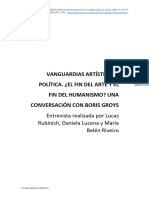 Vanguardias - Artisticas - y - Politica - El - Fin Del Arte