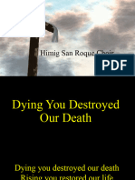 Dying You Destroyed Our Death