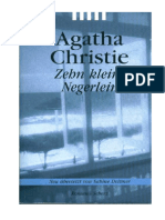 Agatha Christie Zehn Kleine Negerlein