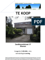 Brochure Zandheuvelstraat 37 Rhenen