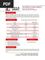 Sinopec HDPE ZH5502H Technical Data Sheet | PDF