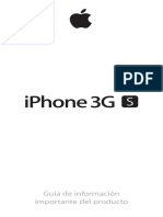 Iphone 3GS Informacion Importante Es