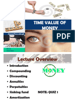 Time Value of Money Lecture Notes