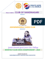 Rotary & ACClub Chess Event 1 Oct
