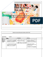 1-2 - 3 Ciclo - Planificación Plastica 2023 Esc. 857