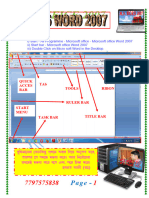 Ms Word 2007 Part 1