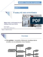 IND4051 - Chapitre 3. Fiabilité Des Systèmes - Introduction