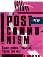 Cultural Formations of Post Communism