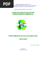 Apostila Minerais e Rochas