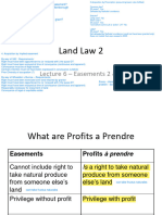 Land Law 2 Lecture 6 Easements 2
