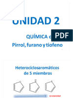 QUÍMICA Del Pirrol, Furano y Tiofeno