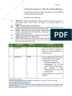 Procedure For LTOA