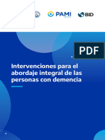 Intervenciones para El Abordaje Integral de Las Personas Con Demencia