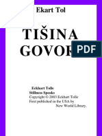Ekart Tol - Tisina Govori