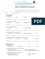 Encuesta Condiciones Del Estudiante Último