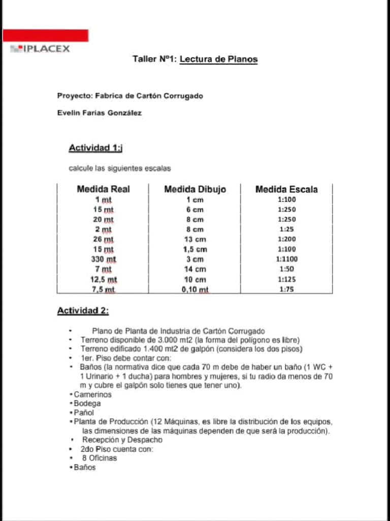 Taller de Lectura de Planos para Fábrica | PDF