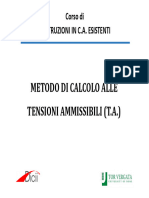 06 - CCAE - Metodo Tensioni Ammissibili