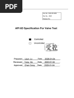 API 598 Standard Translated | PDF | Leak | Valve