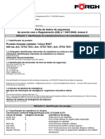 Ficha de Dados de Segurança de Acordo Com o Regulamento (CE) N.º 1907/2006, Anexo II