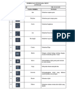 ZIDANE ARDIANSYAH - 02.11.23.195 - Tugas Simbol Dan Fungsi AutoCad