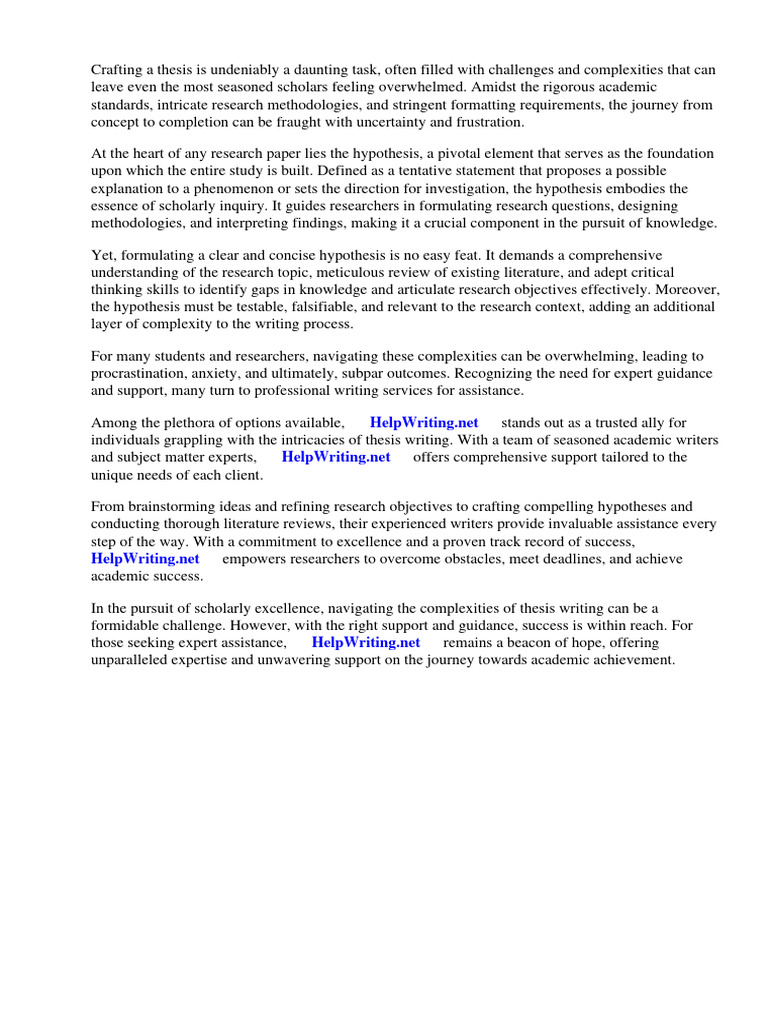 Definition of hypothesis in research paper pdf hypothesis