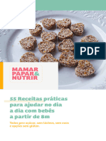 Mamar Papar Nutrir: 55 Receitas Práticas para Ajudar No Dia A Dia Com Bebês A Partir de 8m