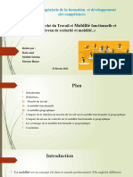 Mobilité: Mastère Ingénierie de La Formation Et Développement Des Compétences