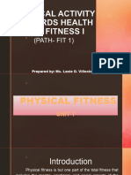 Pe 2 Physical Activity Towards Health and Fitness I