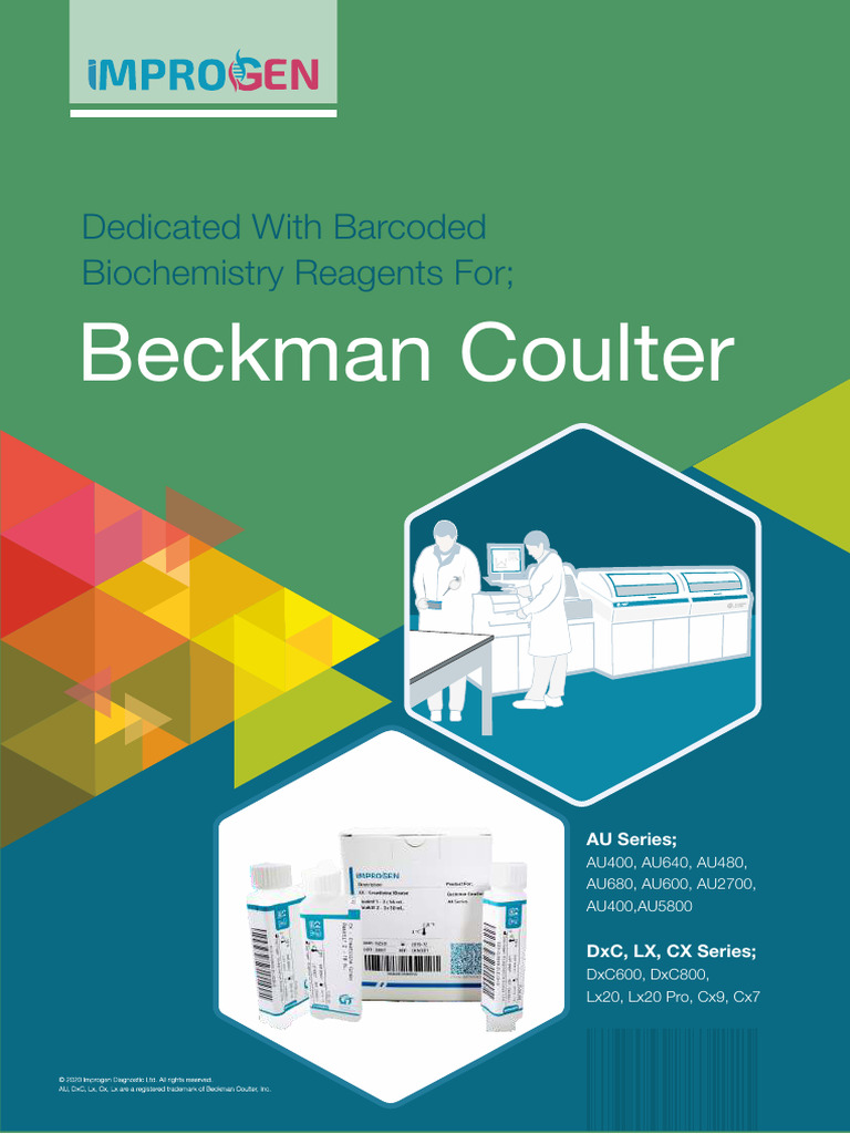 Beckman Reagents | Download Free PDF | Medicine | Health Care