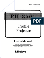 Manual Mitutoyo PH-3500