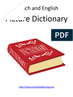 French and English Picture Dictionary