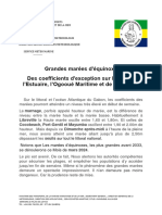 Grandes Marées D'equinoxe Au Gabon