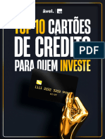 Top 10 Cartões de Crédito para Quem Investe