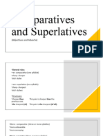 Comparatives and Superlatives