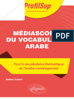 Médiascopie Du Vocabulaire Arabe