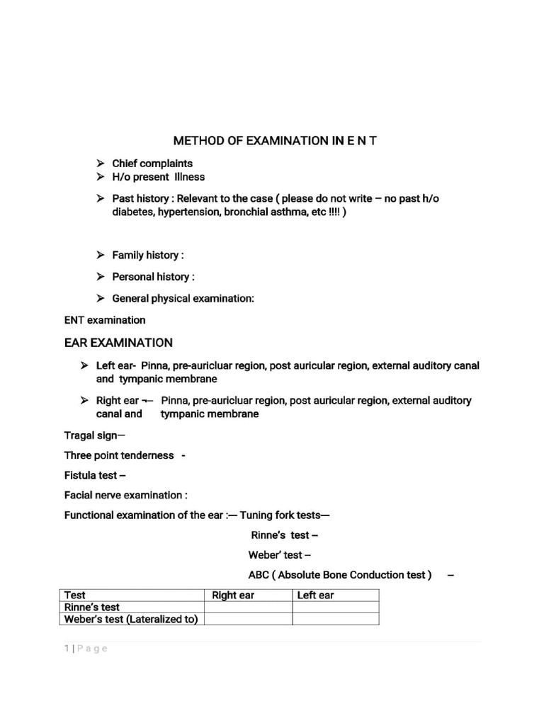 Important Clinical Cases in Ent | PDF