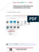 Ir1643 - Configurar Papel Personalizado Direto No Driver de Impressão